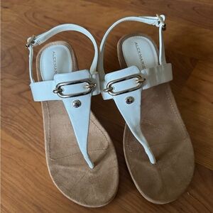 Alex Marie White Sandals size 8.5